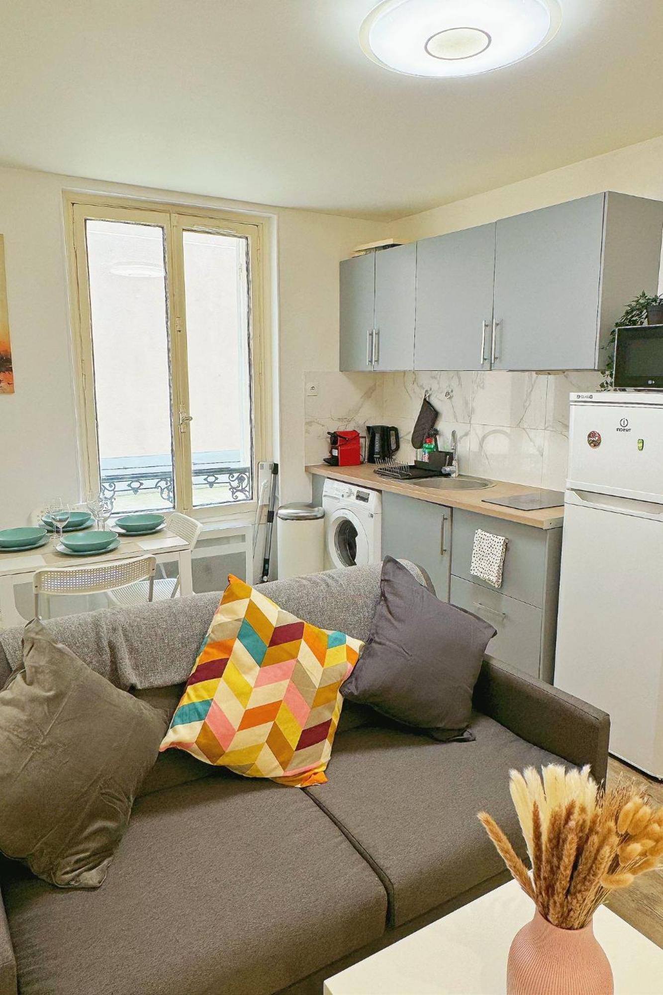 2 Minutes Metro Pasteur Paris 15Th Cosy Apartment Free Parking Esterno foto